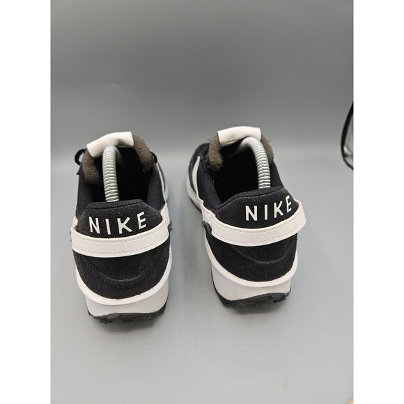NIKE WAFFLE DEBUT MEN'S Size 8 SNEAKER CASUAL SHOES Black White DH9522-001 - Picture 4 of 11
